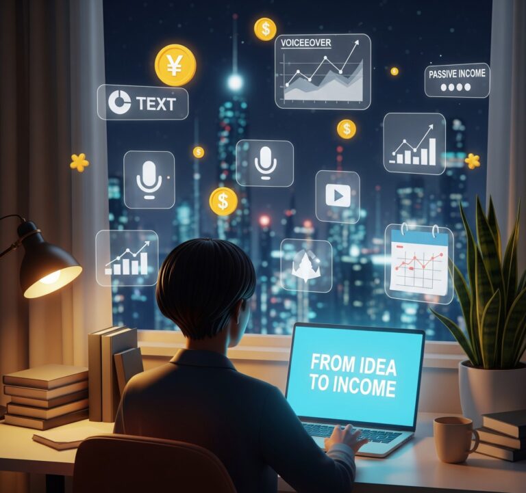 From Idea to Income Launching a One-Person AI-Powered Content Business