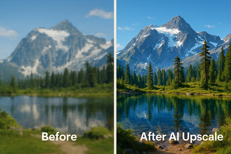 Upscale Images Using AI
