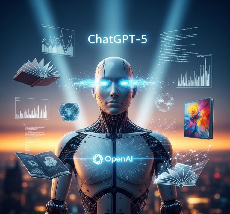 he clean and streamlined user interface of ChatGPT 5.